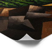 Poster Cubisme de montagne (Coin)