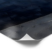 Poster Cubismo: Mar de Hormigón (Coin)