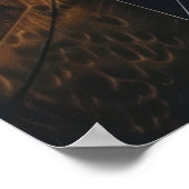 Poster Cubist Abstract Portrait (Coin)