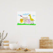 Poster Cubs Jungle - Les amis pour toujours (Cuisine)