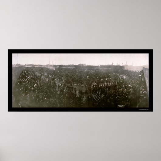 Poster Cubs Série Sox Photo 1906 (Devant)