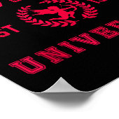 Poster Cud University Cute Cherub Valentines Day Crest (Coin)