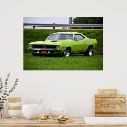 Poster Cuda Plymouth 1970 (Cuisine)