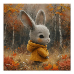 Poster Cuddle Bunny Charm : Un peu de fantaisie Bunny