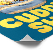 Poster Cuddle Cute Giraffes Couple Valentine's Day  (Coin)