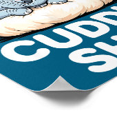 Poster Cuddle Shirt Cute Baby Elephant Snuggle (Coin)