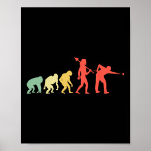 Poster Cue de billard du billard du billard du billard de