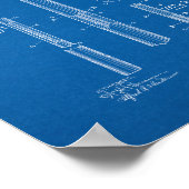Poster Cue Pour Billard Et Jeux Similaires Brevet - Bluep (Coin)