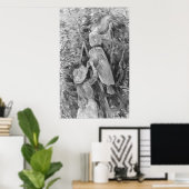 Poster cueillette de cerises, 1891 (Bureau à domicile)