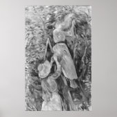 Poster cueillette de cerises, 1891 (Devant)