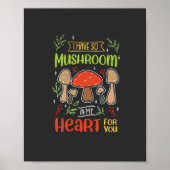 Poster cueillette de champignons (Devant)