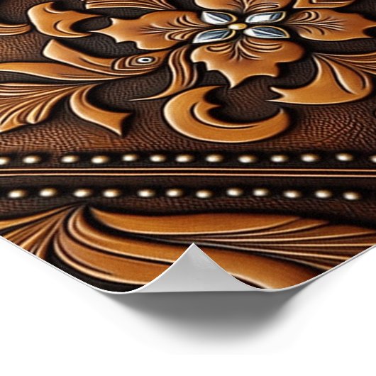 Poster Cuir à outils (Coin)