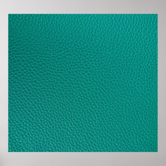 Poster Cuir Aquamarine : Texture de serpent à la mode. (Devant)