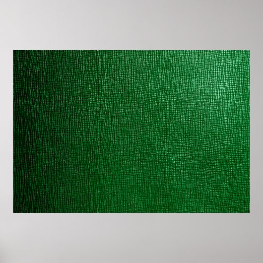 Poster Cuir avec motif abstrait en vert. Abst (Devant)