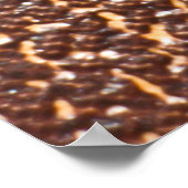 Poster Cuir naturel couverture texture abstraite, âgée, (Coin)