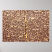 Poster Cuir naturel couverture texture abstraite, âgée, (Devant)