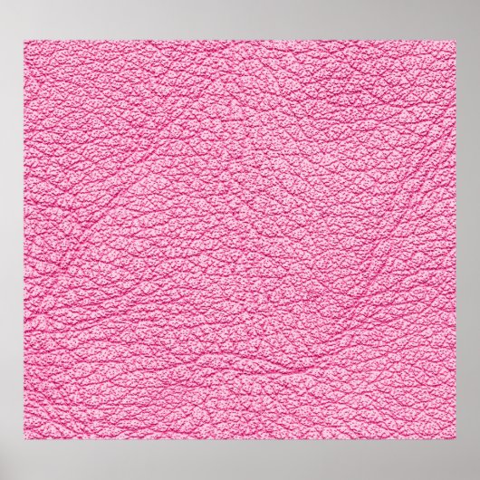 Poster Cuir rose gros plan, arrière - plan texturé. (Devant)