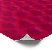 Poster Cuir rose peau texture cuir (Coin)