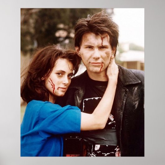 Poster cuirs winona ryder et christian slater (Devant)
