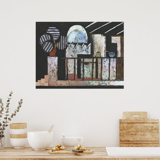 Poster Cuisine Abstraite (Cuisine)