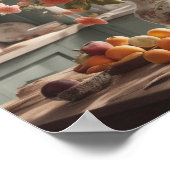 Poster Cuisine Cuisine Chefs Cuisine Mur Art (Coin)