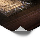 Poster Cuisine - Cuisson en poudre et extrait de citron (Coin)