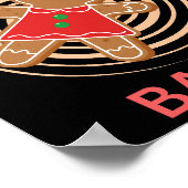 POSTER CUISINE DE BAKER FRUSTRÉE GINGERBREAD COOKIE (Coin)