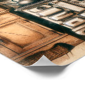 Poster Cuisine de Campagne Rustique 2 (Coin)