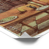 Poster Cuisine de l'Hôtel St.Lucas (Coin)