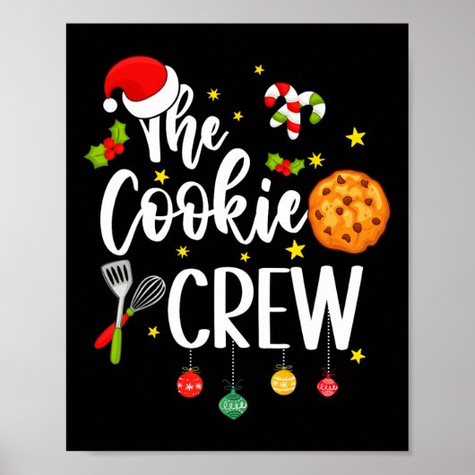Poster Cuisine de Noël de l'équipage de biscuits Enfants  (Devant)