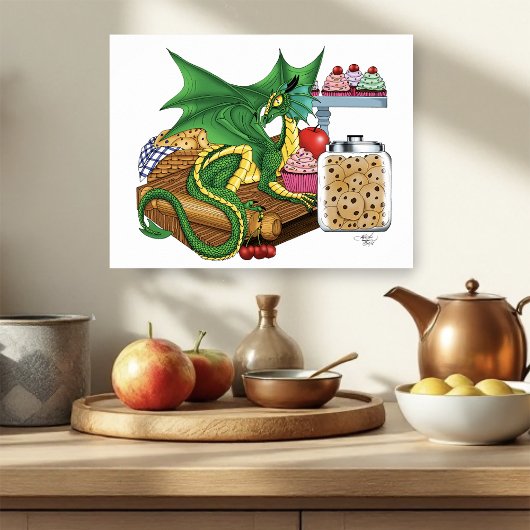 Poster Cuisine Dragon