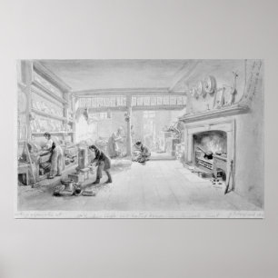 Poster Cuisine du café de M. Sander et manger