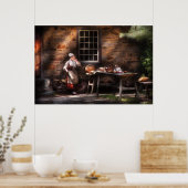 Poster Cuisine extérieure (Cuisine)