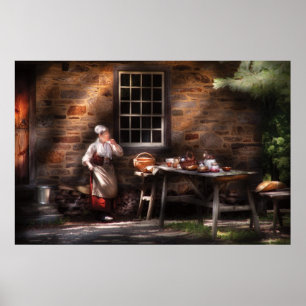 Poster Cuisine extérieure