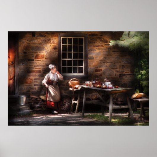 Poster Cuisine extérieure (Devant)