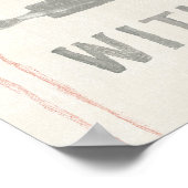 Poster Cuisine Floursack V (Coin)