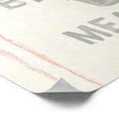 Poster Cuisine Floursack VI (Coin)