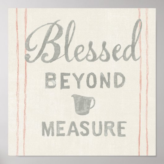 Poster Cuisine Floursack VI (Devant)