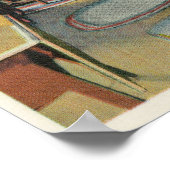 Poster Cuisine intérieure Vue de la Maison John Alden (Coin)