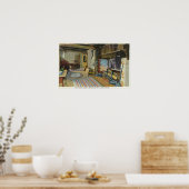 Poster Cuisine intérieure Vue de la Maison John Alden (Cuisine)