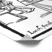 Poster Cuisine médiévale (Coin)