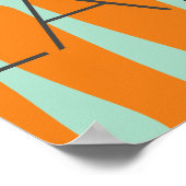 Poster cuisine moderne chic citation mur art manger (Coin)