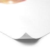 POSTER CUISINE PURPLE, PORTRAIT DE CAT DE CUISINE (Coin)