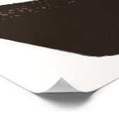 Poster Cuisine rétro - Cupcake (Coin)