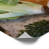 Poster Cuisine saine (Coin)