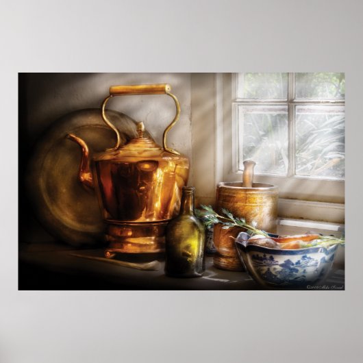 Poster Cuisine - Souvenirs précieux (Devant)