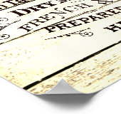 Poster Cuisine Vintage  (Coin)