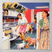 Poster cuisine vintage (Devant)