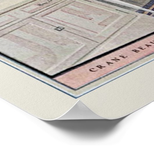 Poster Cuisine vintage 1925 (Coin)