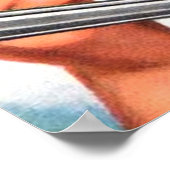 Poster cuisine vintage rétro (Coin)